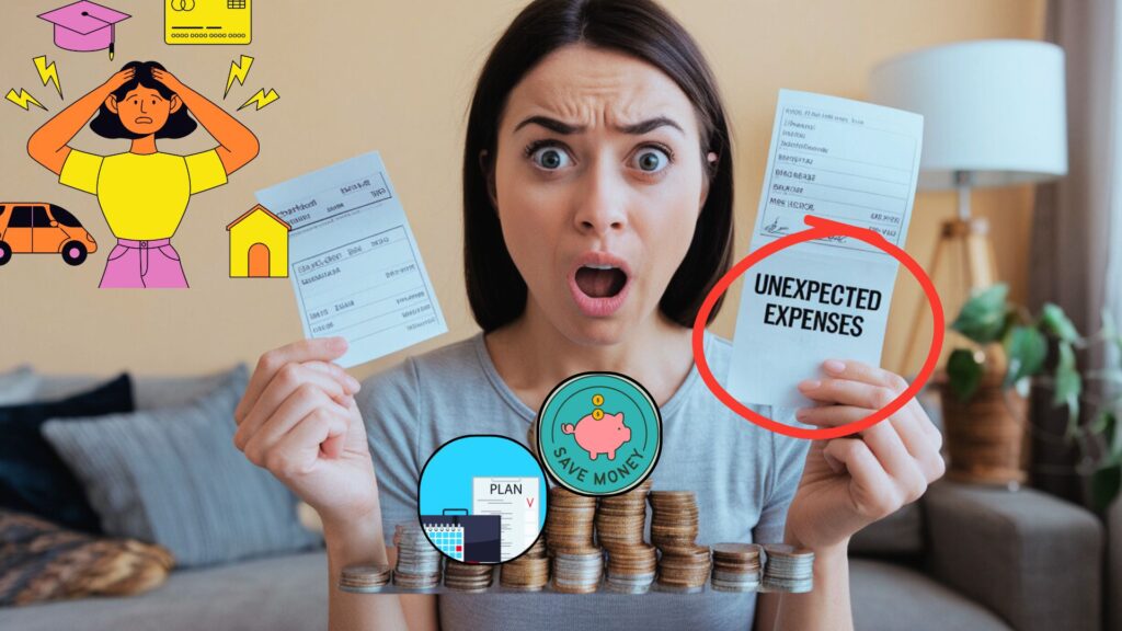 What is not true about unexpected expenses?