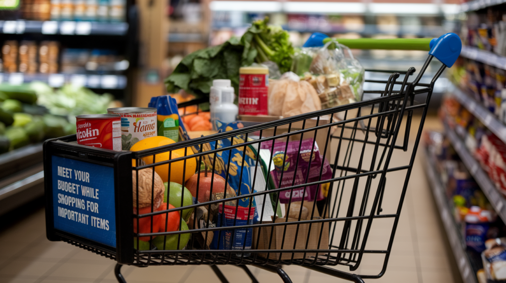 shopping What can help you meet your budget while shopping for important items?